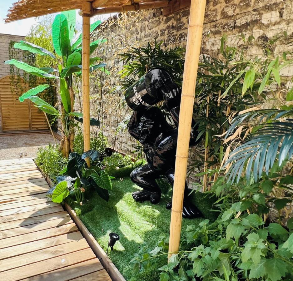 Le Jardin D'Eden Lägenhet Reims Exteriör bild